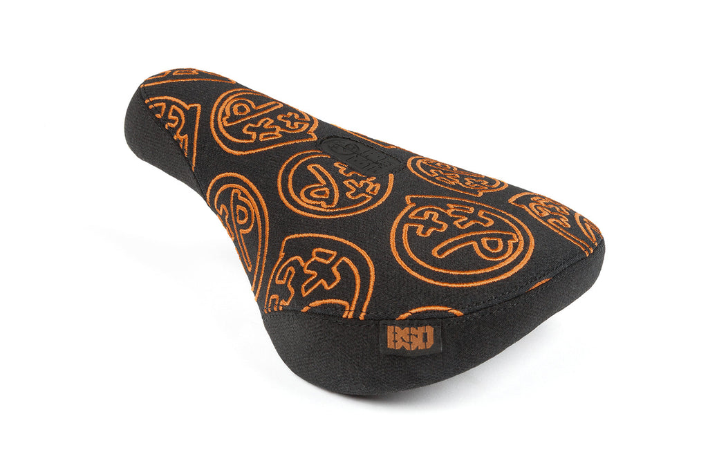 BSD Acid Repeat Seat | Fat Pivotal BMX Seat with Acid Face Design