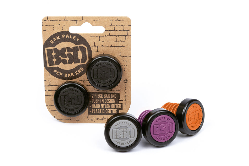 BSD BMX - new PCP BAR ENDS - dual material Plastic Cap