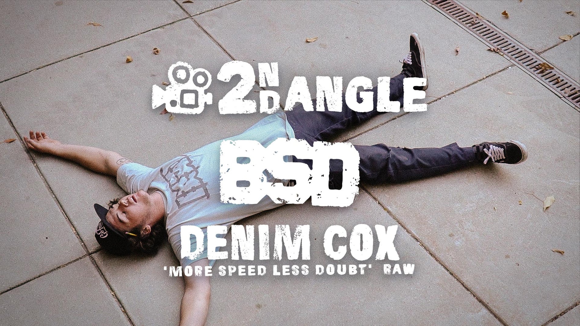 2ND ANGLE - DENIM COX 'MORE SPEED LESS DOUBT' RAW