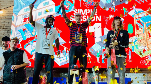 REED STARK TAKES BRONZE AT SIMPLE SESSION 21