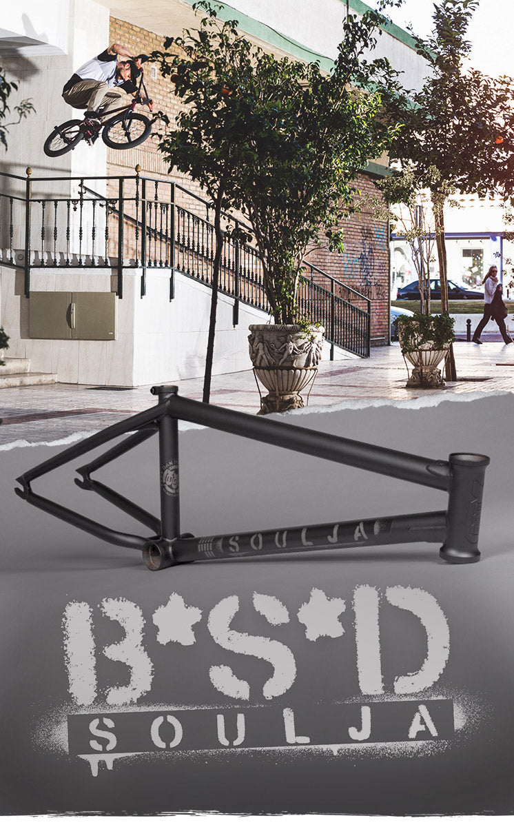 BSD SOULJA FRAME - Dan Paley signature BMX frame – BSD USA 