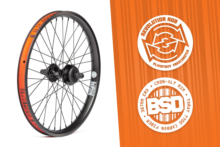 CRBN-XLT REVOLUTION V1.5 - REAR WHEEL