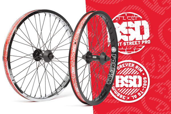 BMX のBSD Front Street PRO Wheel 20” BSD Forever Front Street Pro Wheel – Complete Front Wheel - BSD